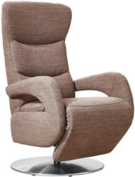Relaxsessel in Textil Braun