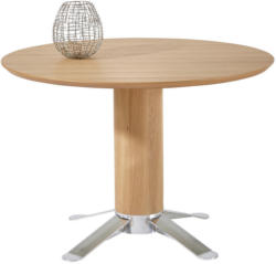 Esstisch in Holz, Metall 110/110/77 cm