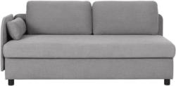 Liege in Textil Grau