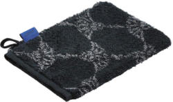 Waschhandschuh 16/22 Cm Grau, Schwarz