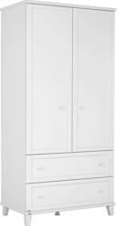 Kleiderschrank in Weiß
