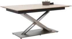 Esstisch in Holz, Metall 140(190)/100/77 cm