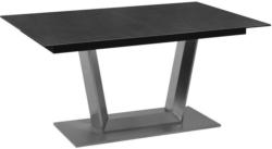 Esstisch in Metall, Glas, Keramik 140(190)/100/77 cm