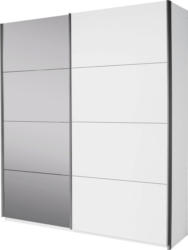 Schwebetürenschrank In Weiß