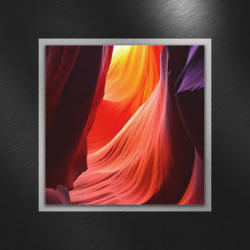 Glasbild 50/50/3,50 cm