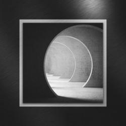 Glasbild 50/50/3,50 cm