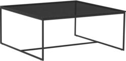 Couchtisch in Metall, Glas 100/100/43 cm