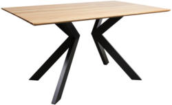 Esstisch in Holz, Metall 200/100/75 cm