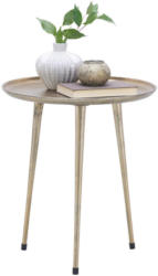 Beistelltisch in Metall 49/49/56 cm