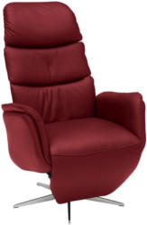 Relaxsessel In Leder Rot