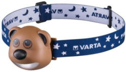 Varta Paul der Bär LED-Stirnlampe inkl. 3 AAA-Batterien