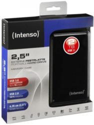 Intenso Memory Case 2,5" 2 TB externe Festplatte, USB 3.0 kompatibel mit USB 2.0