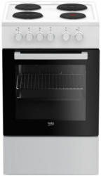 Beko FSS56000GW Stand-Herd mit Masse-Kochfeld
