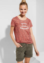 Comma Mustershirt aus Jersey mit Statement-Print
