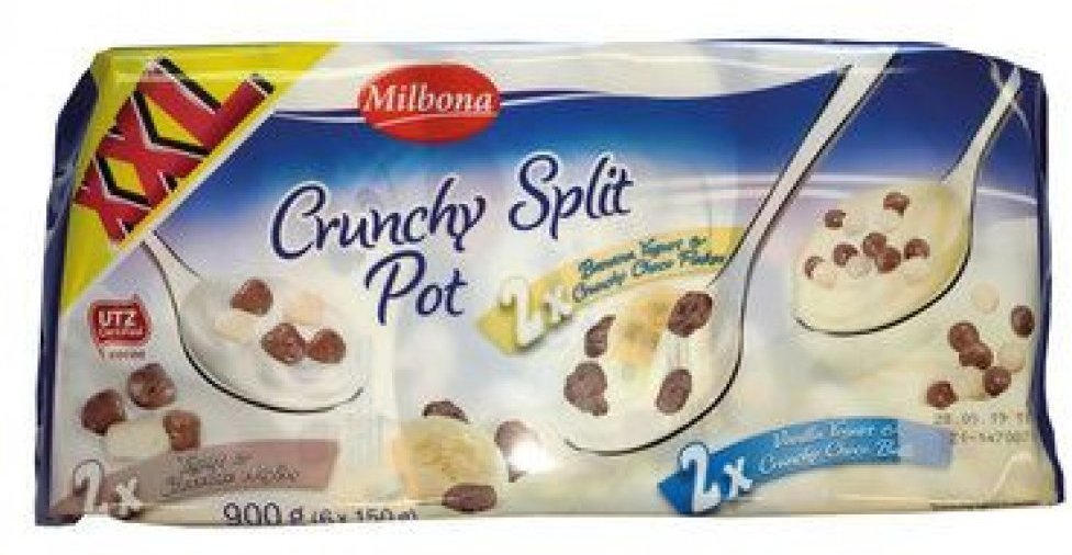 MILBONA 2 Kammern Schokojoghurt 6x 150 g ️ Online von Lidl Österreich ...