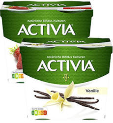 Danone Activia versch. Sorten, jede 4 x 115 g = 460-g-Packung