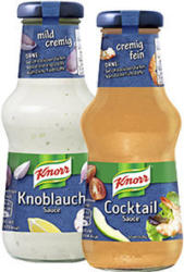 Knorr Schlemmersaucen versch. Sorten, jede 250-ml-Flasche