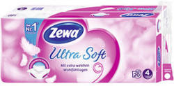 Zewa Toilettenpapier Ultra Soft 4-lagig, 20 x 150 Blatt, jede Packung