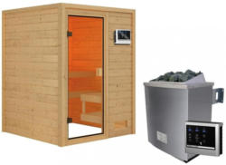 Sauna Tolouse mit externer Steuerung Naturfarben