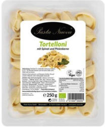Tortelloni Spinat und Pinienkerne