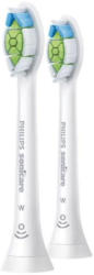 Philips HX6062/10 Optimal White Ersatz-Zahnbürsten / Aufsteckbürsten 2er Pack