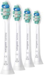Philips HX9024/10 C2 Optimal Plaque Defence Ersatz-Zahnbürsten / Aufsteckbürsten 4er Pack