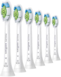 Philips HX6066/10 Optimal White Ersatz-Zahnbürsten / Aufsteckbürsten 6er Pack