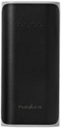 Nedis Powerbank UPBK5000BK mobiles Ladegerät, 5000mAh
