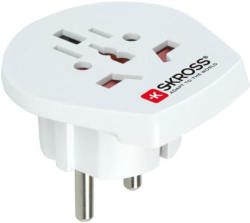 Skross World to Europe Reiseadapter Strom (2-&3-polig
