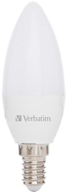 Verbatim LED-Kerze matt 4,5W E14 350lm, 2700K, Ersatz f. 30W Home-Line