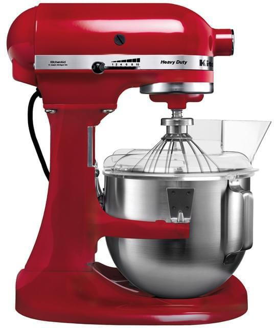 KitchenAid 5KPM5EER Heavy Duty Küchenmaschine mit Schüsselheber