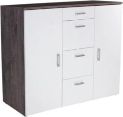 Kommode Paul New Pauk2 B:160cm Ribbeck Eiche Dekor/ Weiß