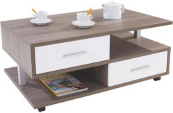 Couchtisch Holz mit Stauraum Quattro, Avola Dekor