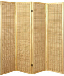 Paravent Jasmin B: 182 cm Bambus