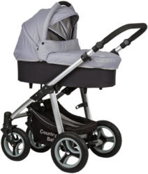 Kinderwagen Country Baby Grau/Schwarz