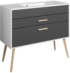 Waschtischkombi Oslo B:100cm Anthrazit