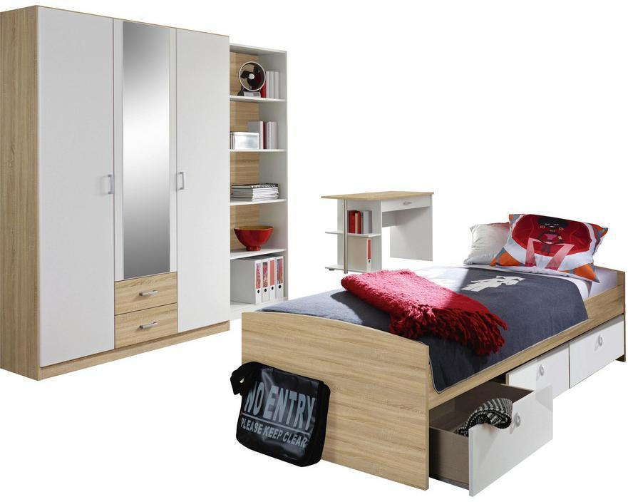 Jugendzimmer Point Eiche/Weiß nur € 449,00 statt € 659,00 - Möbelix