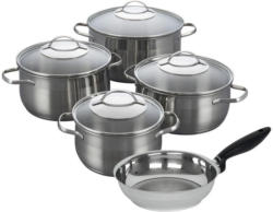 Kochtopfset Serrano 9-Teilig inkl. Deckel