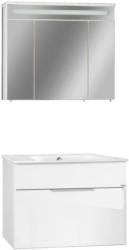 Badezimmer in Weiss 3-tlg. 'Kara White'