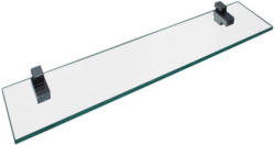 Glasablage Transparent inklusive Halterung 'Bath I'