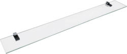 Wandboard Bath 4 B:100cm Glas, Transparent