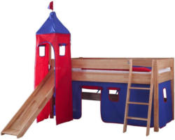 Spielbett Kim 90x200 cm Buche Massiv