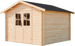 Gartenhaus Versperrbar Natur 280x235x280cm Blockhaus Action