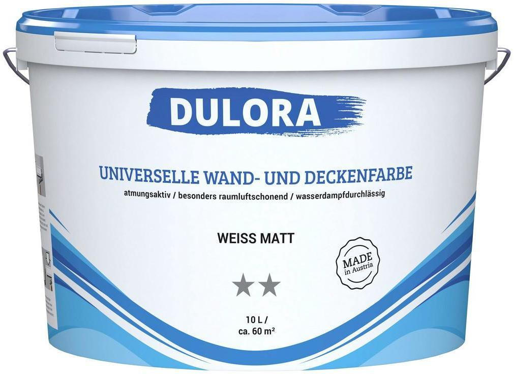 wogibtswas.at - Universelle Wand- und Deckenfarbe 10 Liter Weiß € 10,00