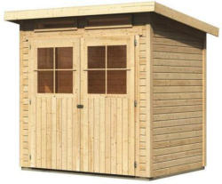 Gartenhaus mit Pultdach Natur 203x220x156cm Gleisdorf