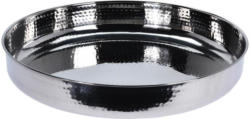 Dekoteller Marron Silber