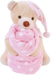 Kuscheldecke mit Teddy - Bella