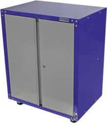 Werkstattschrank 2-Türig 67cm Grau/Blau