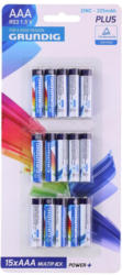 Grundig Batterien AAa 15er-Pack