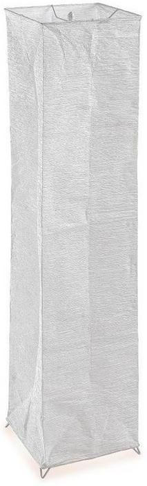 Stehlampe Luisa mit Weißen Papierschirm, Quaderförmig